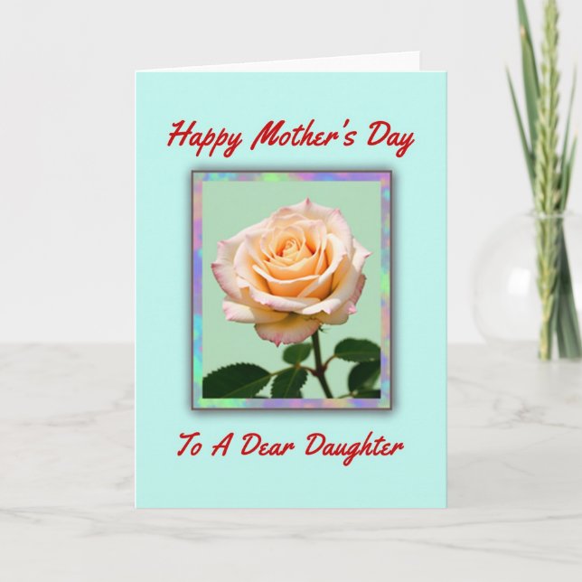 Soft Blush Mothers Day Card (Front)