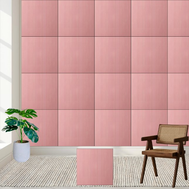 Soft Blush Pink Wood Texture Ceramic Tile (Soft Blush Pink Wood Texture Ceramic Tile)