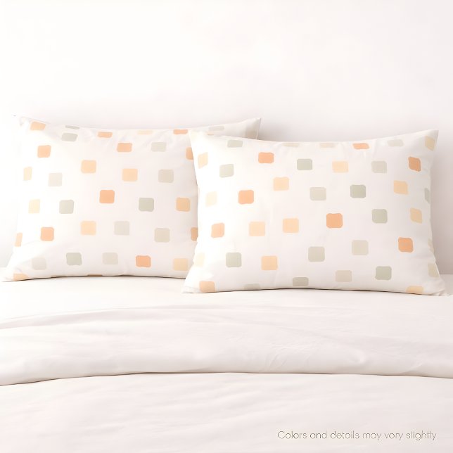 Soft Boho Grid Pattern Pillowcase (Creator Uploaded)