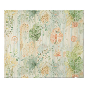 Soft Botanical Dream Duvet Cover