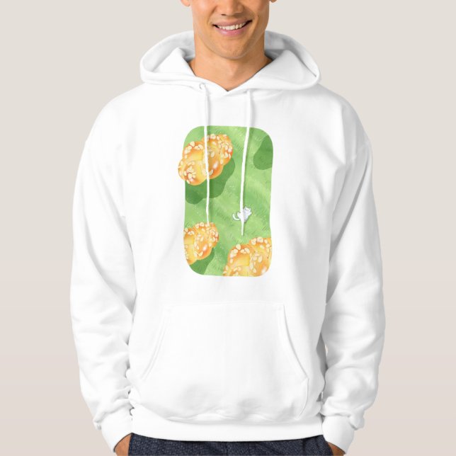 soft bread clouds hoodie (Front)