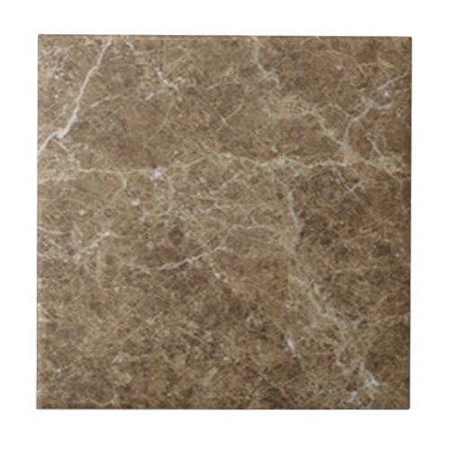 Soft Brown Faux Stone 45 and 6 inch Ceramic Tile