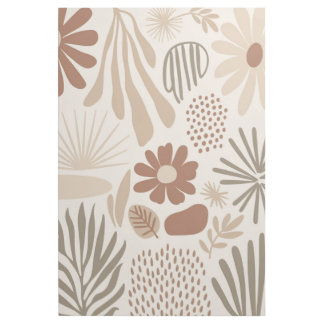 Soft Browns & Terracotta: Boho Style Gallery Wrap