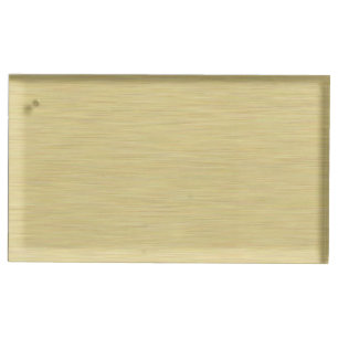 Soft Brushed Gold Table Card Holder