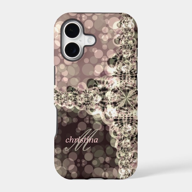 Soft Bubble Dreams Lac  Fractals Custom iPhone 5 Case (Back)