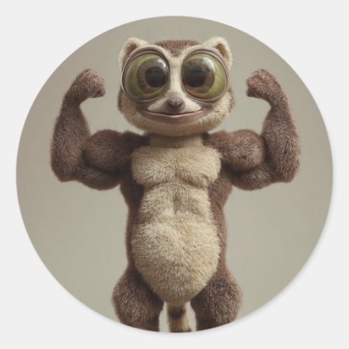 Soft but Strong Sticker – Minimalist Aesthetic