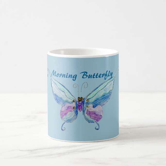 Soft Butterfly Coffee Mug (Center)