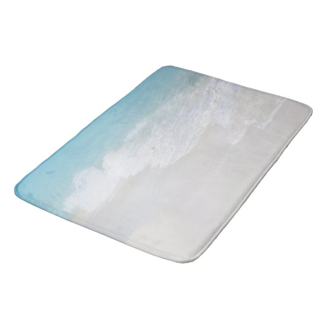 Soft Caribbean Sea Breeze 1 Bath Mat (Angled)