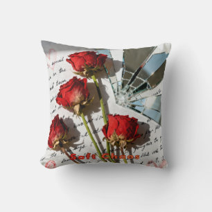 Soft Chaos t-shirt Throw Pillow
