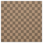 Soft Chocolate Squares Fabric