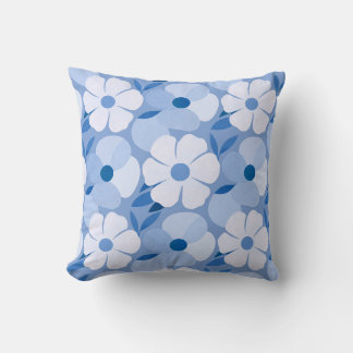 Soft Classic Floral Throw Pillow – Neutral Botanic