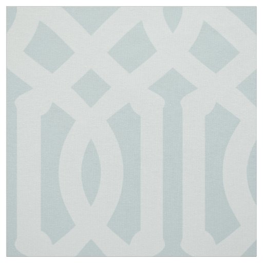 Soft Cloud Blue Trellis Large Scale Fabric