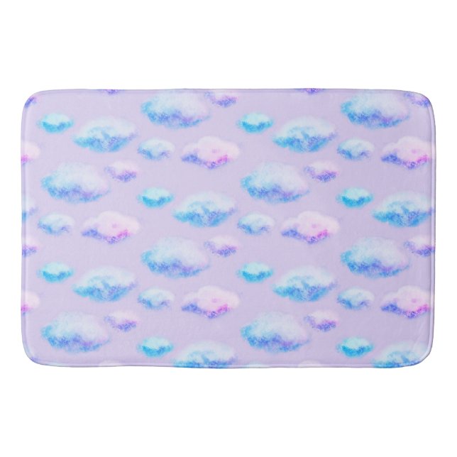 Soft clouds bath mat (Front)
