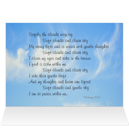 Soft Clouds... Cards (Inside Horizontal (Top))