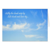 Soft Clouds... Cards (Front Horizontal)