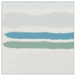 Soft Coastal Stripes Fabric by Margaret Juul