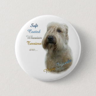 Soft Coated Wheaten Terrier Best F... - Button