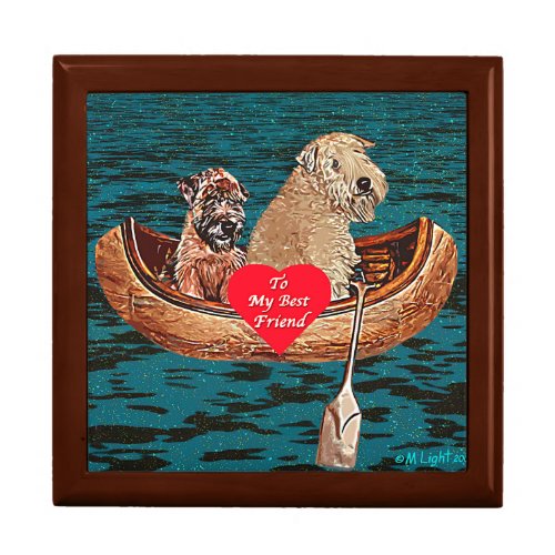 Soft_Coated Wheaten Terrier _ Best Friends Keepsake Box