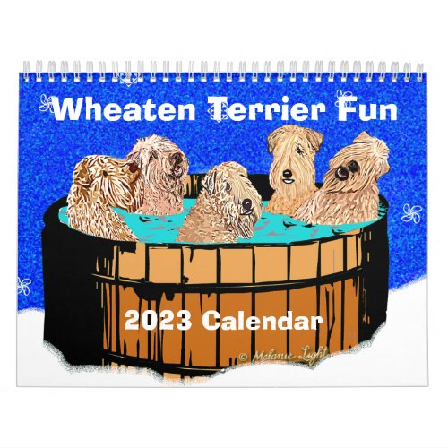 Soft Coated Wheaten Terrier Calendar 2023