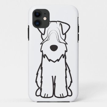 Soft Coated Wheaten Terrier Iphone 11 Case by DogBreedCartoon at Zazzle