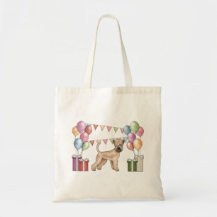 Soft-Coated Wheaten Terrier Colorful Birthday Tote Bag