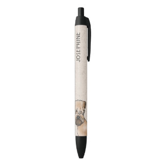 Soft-Coated Wheaten Terrier Cute Dog Head And Name Pen