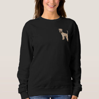 Soft-Coated Wheaten Terrier Cute Dog Standing Sweatshirt