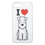 Soft Coated Wheaten Terrier Dog Cartoon Iphone 8/7 Case at Zazzle