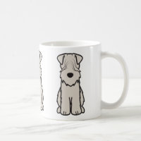 Soft Coated Wheaten Terrier Dog Cartoon Coffee Mug