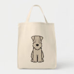Soft Coated Wheaten Terrier Dog Cartoon Tote Bag at Zazzle
