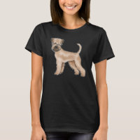 Soft-Coated Wheaten Terrier Dog Cute Illustration