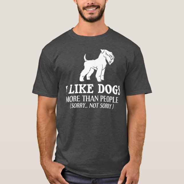 Soft Coated Wheaten Terrier Dog Puppies Owner T-Shirt (Front)