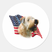 Soft Coated Wheaten Terrier Flag