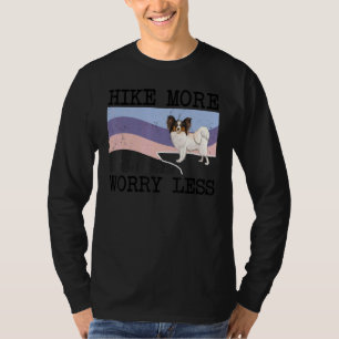 Soft Coated Wheaten Terrier Hike More Worry Less D T-Shirt