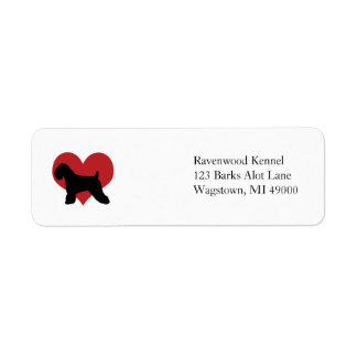 Soft Coated Wheaten Terrier Label