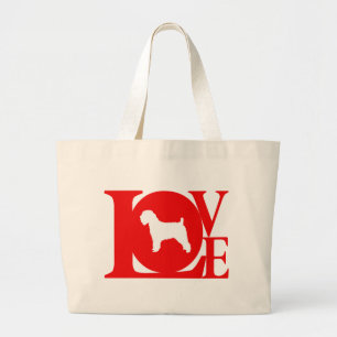 Soft Coated Wheaten Terrier Large Tote Bag