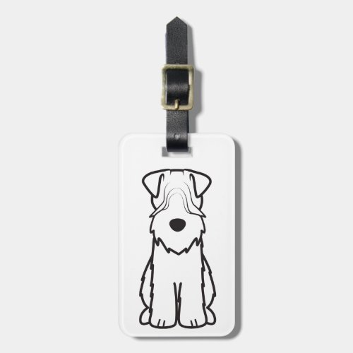 Soft Coated Wheaten Terrier Luggage Tag