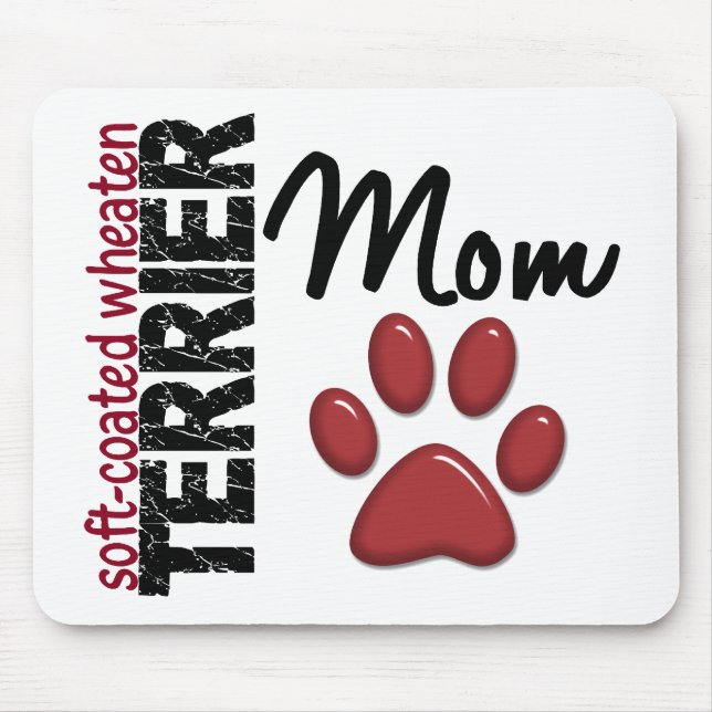 Soft-Coated Wheaten Terrier Mom 2 Mouse Pad (Front)