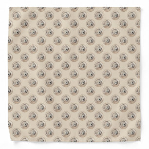 Soft Coated Wheaten Terrier Painting Original Art Bandana