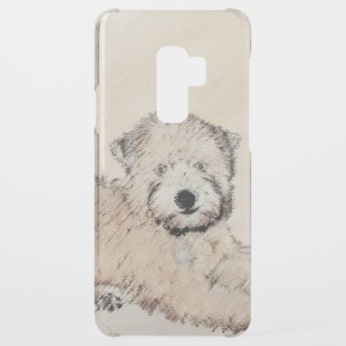 Soft Coated Wheaten Terrier Painting Original Art Uncommon Samsung Galaxy S9 Plus Case