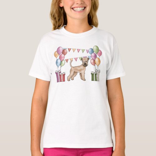 Soft_Coated Wheaten Terrier Pastel Colors Birthday T_Shirt