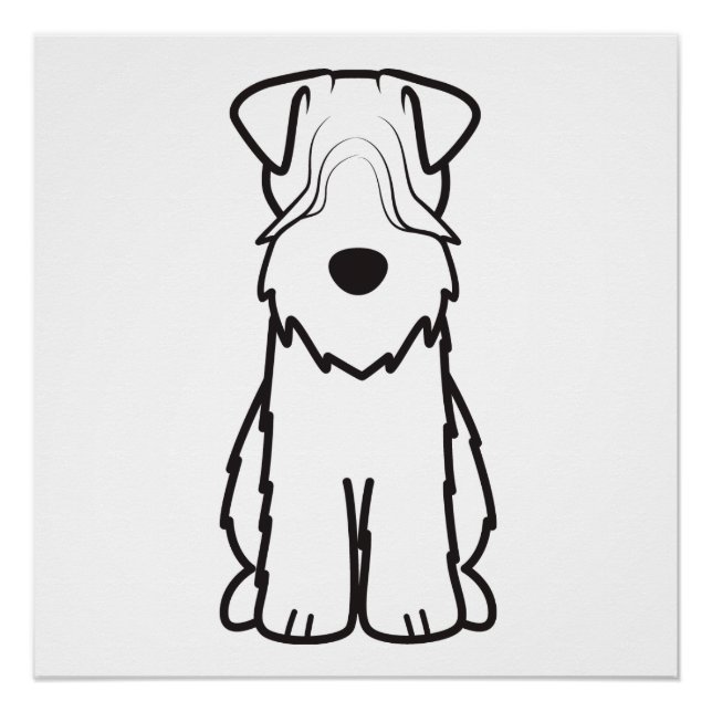 Soft Coated Wheaten Terrier Poster (Front)