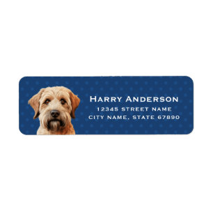 Soft Coated Wheaten Terrier Return Address Labels