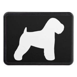 Soft Coated Wheaten Terrier Silhouette Tow Hitch Cover