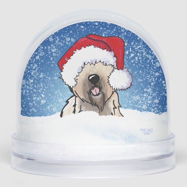Soft Coated Wheaten Terrier Snow Globe (Front)