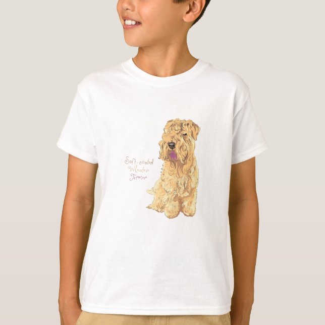 Soft Coated Wheaten Terrier T-Shirt (Front)