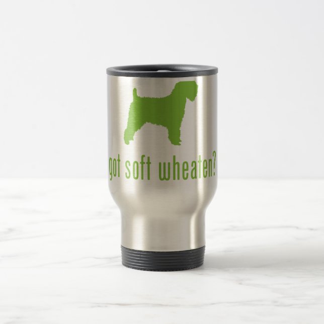 Soft Coated Wheaten Terrier Travel Mug (Center)