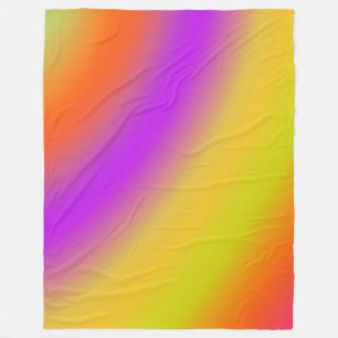 Soft Color Blend 171116(02) Fleece Blanket