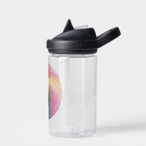 Soft Color Gradient Design whilwind Water Bottle