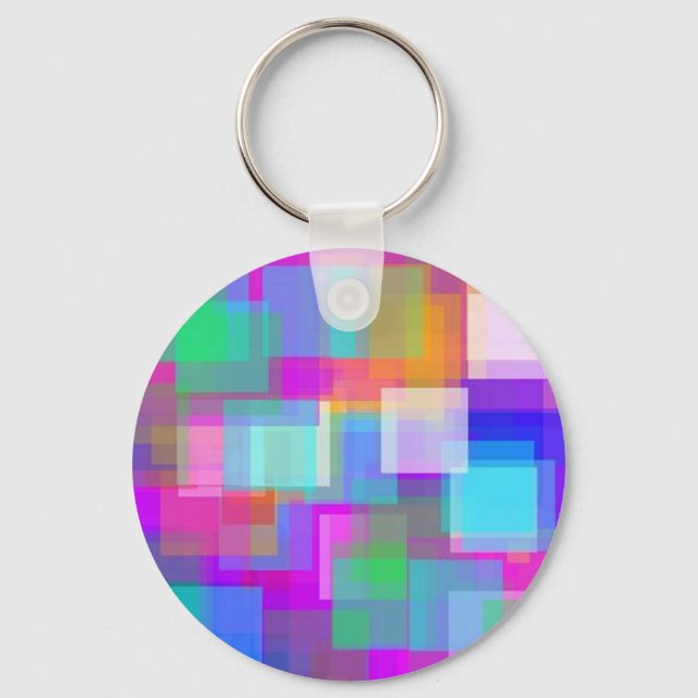 Soft Color Mesh Keychain (Front)